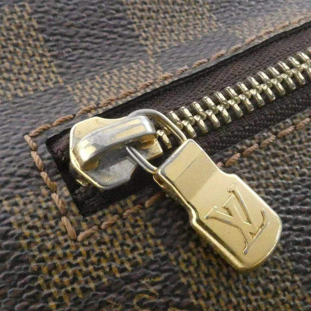 Louis Vuitton Damier Spencer Coated Canvas Shoulder Bag in Bronze Canvas from LuxUness, photo 6 of 10