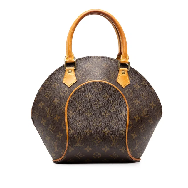 Brown Louis Vuitton Monogram Ellipse PM Handbag in Brown Coated canvas from Designer Revival