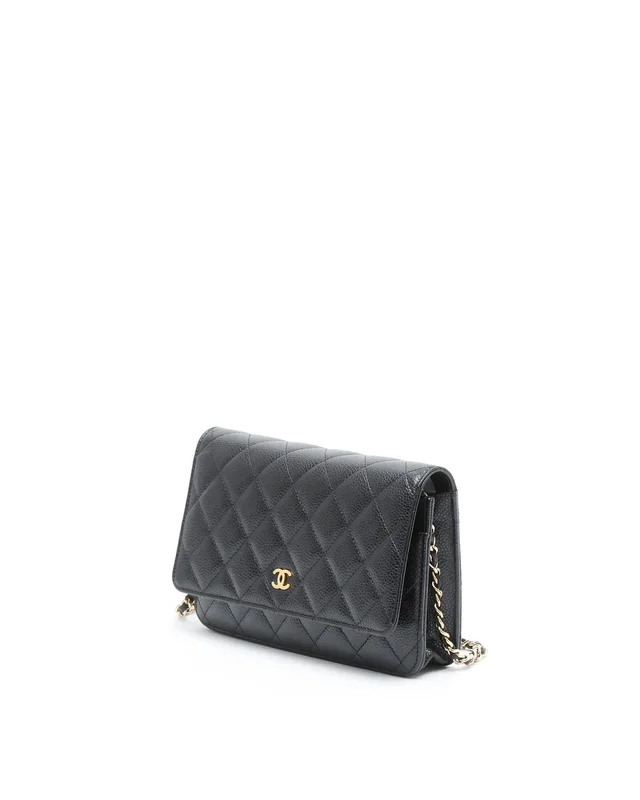 Chanel Caviar Wallet On Chain Bag in Caviar leather from A Retro Tale, photo 2 of 11