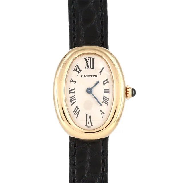 Cartier Baignoire Yellow Gold Quartz Watch in Yellow from LuxUness