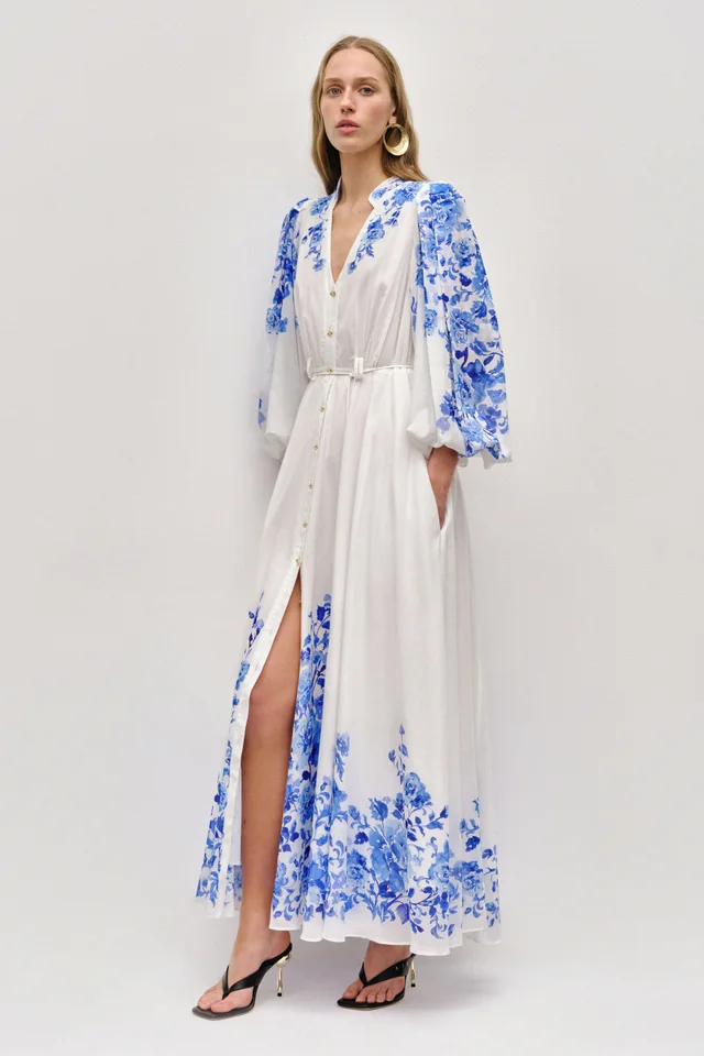 AJE Layla Maxi Dress in Blue from Aje, photo 1 of 1