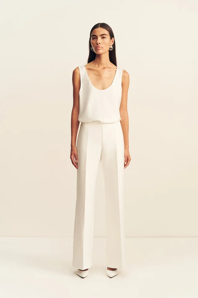 Shona Joy OTIS FITTED PANT - IVORY from Shona Joy, photo 1 of 1