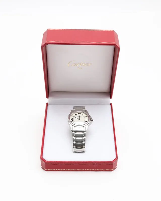 Cartier Santos Ronde 33mm Full Set 1995 Watch from A Retro Tale, photo 2 of 2