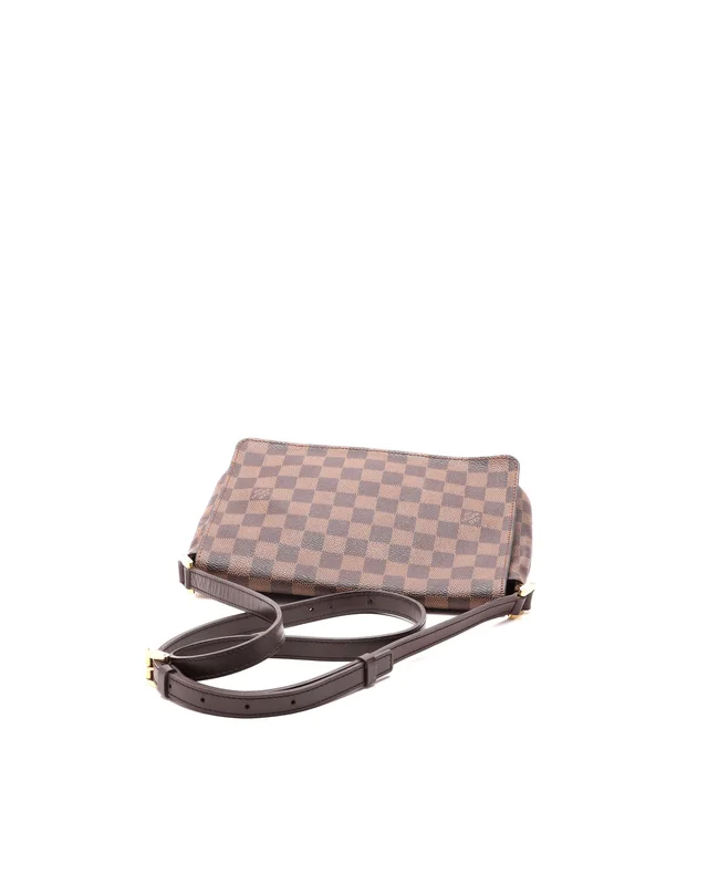 Louis Vuitton Damier Ebene Musette Tango Bag in Brown from A Retro Tale, photo 5 of 9