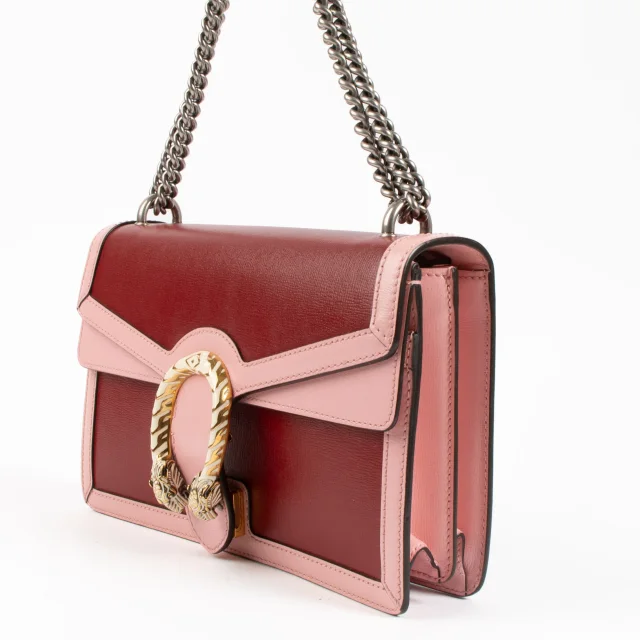 Gucci Red/Pink Leather Medium Dionysus Bag in Red Leather from Labellov, photo 3 of 9