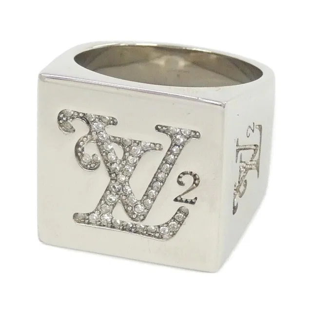 Bague Squared LV Strass M Ring from The Reluxe
