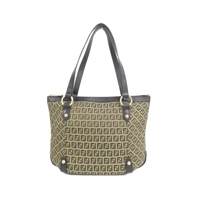 Fendi 8BH196 YNV Bag in BEIGE / GOLD metal fittings canvas/leather from KOMEHYO