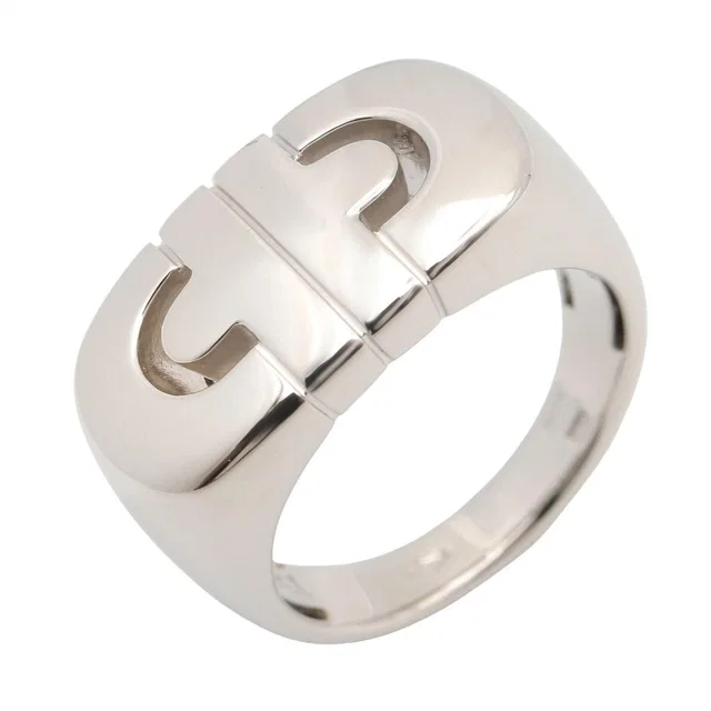 Bvlgari Ring Parentesi 18K White Gold in White from The Reluxe