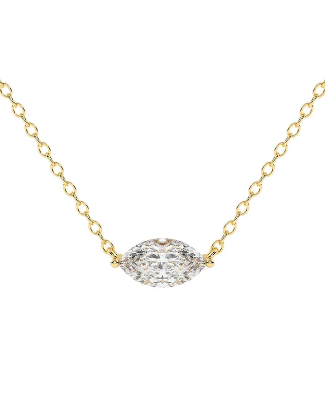 Lab Grown Diamonds 14K 0.50 ct. tw. Lab-Grown Diamond Necklace, image 1 of 1 from Gilt