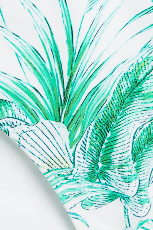 Melissa Odabash Key West Printed Low-Rise Bikini Briefs in Green, photo 4 of 4 from THE OUTNET