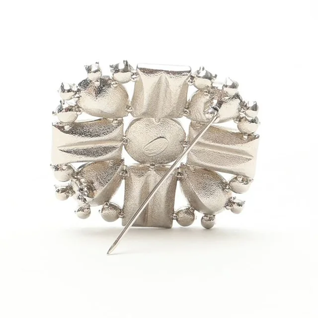 Chanel Coco Mark Rhinestone Brooch from A Retro Tale, photo 3 of 5