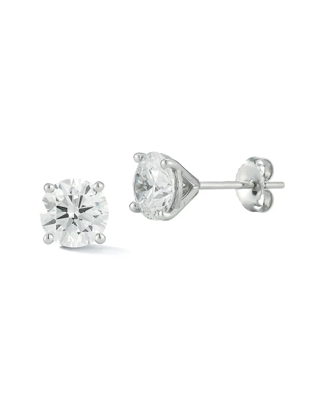 Lab Grown Diamonds 14K 2.00 ct. tw. Lab-Grown Diamond Earrings, image 1 of 1 from Rue La La