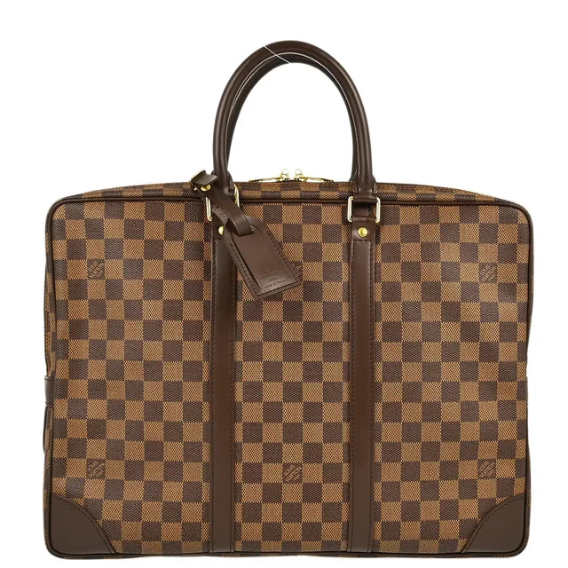 Louis Vuitton 2005 Damier Porte Documents Voyage Handbag N41124 in Canvas from AMORE Vintage Tokyo