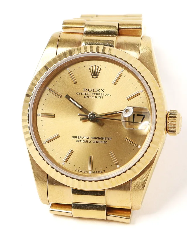 Rolex Datejust 31mm Mid Size 18k Gold 1987 Watch in Gold from A Retro Tale, photo 2 of 2