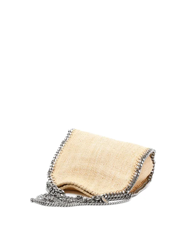 Stella McCartney Straw Falabella Mini Tote in Raffia from A Retro Tale, photo 3 of 8