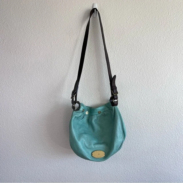 Mulberry Mitzy Medium Hobo Crossbody Messenger Emerald Pebbled in green from Poshmark