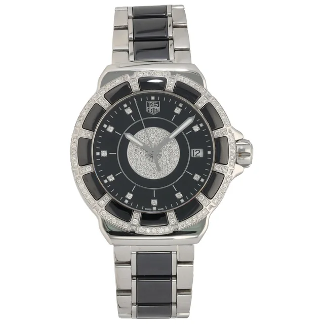 TAG Heuer Formula 1 WAH1219 34mm Stainless Steel Watch in Ceramic from H&T