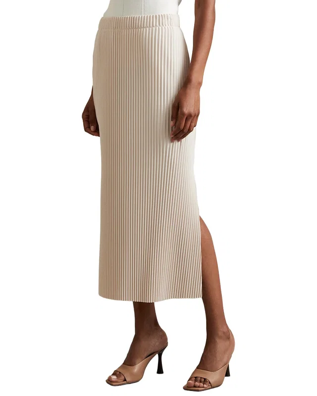 Reiss Pippa Jersey Pleated Column Dress, image 1 of 1 from Gilt