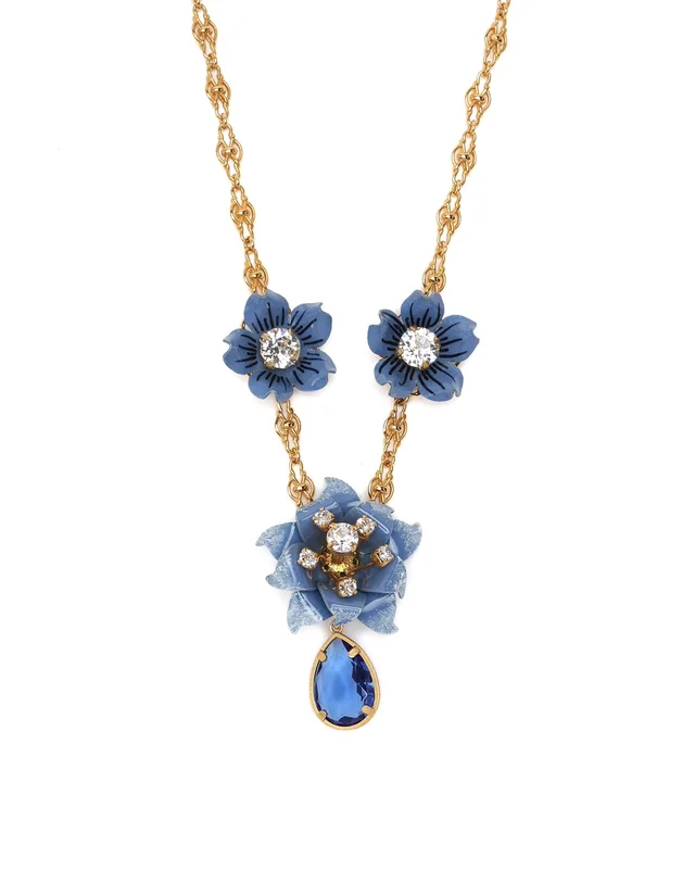 Dolce & Gabbana Floral Necklace from A Retro Tale