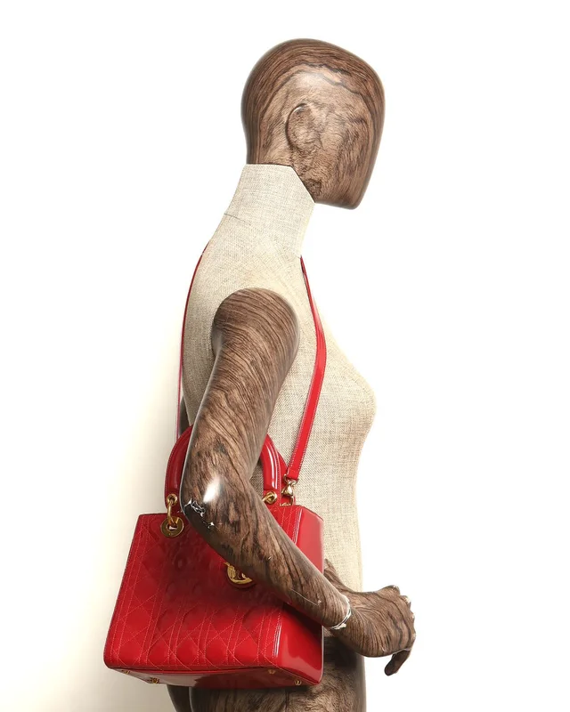 Medium Patent Lady Dior Bag in Patent leather from A Retro Tale, photo 8 of 8
