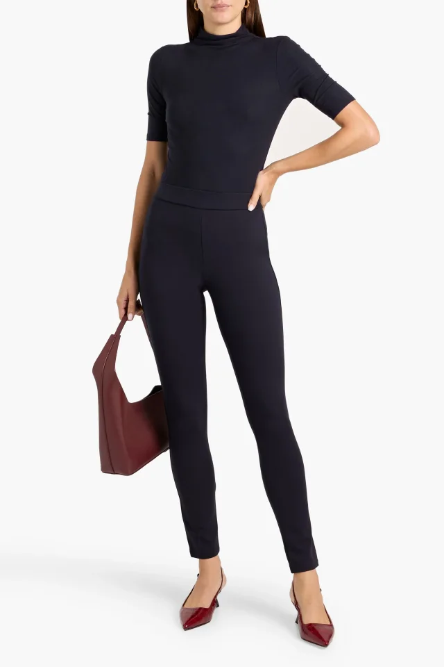 Theory Shawn Ponte Leggings in Navy, photo 2 of 4 from THE OUTNET