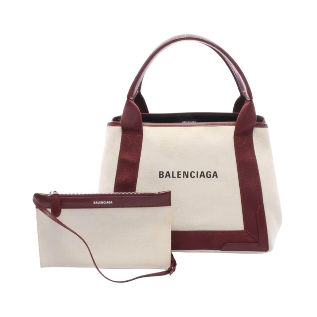 Balenciaga Navy Cabas S Tote Bag in Navy Canvas from LuxUness