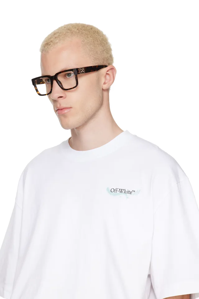 Off-White Brown Style 5040 Glasses, photo 4 of 4 from SSENSE