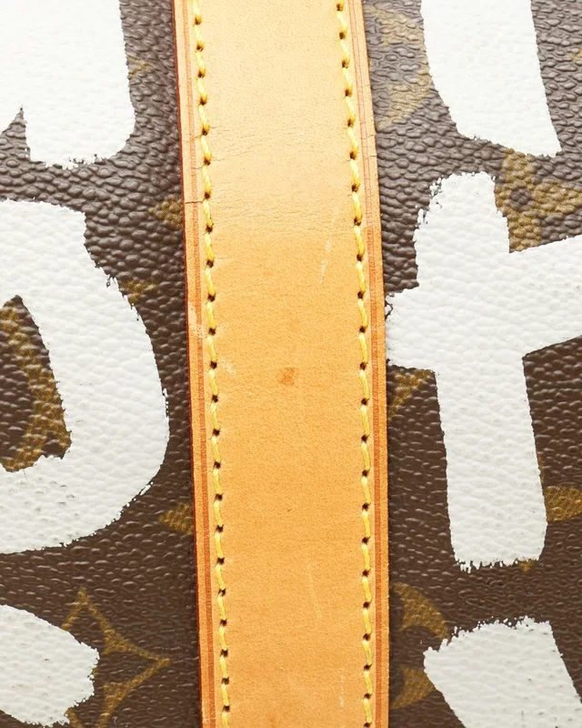 Louis Vuitton Keepall 50 Graffiti Weekend Bag in Coated canvas from A Retro Tale, photo 10 of 11