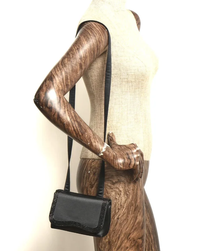 Chanel Mini Satin Beads Bag in Satin from A Retro Tale, photo 12 of 12