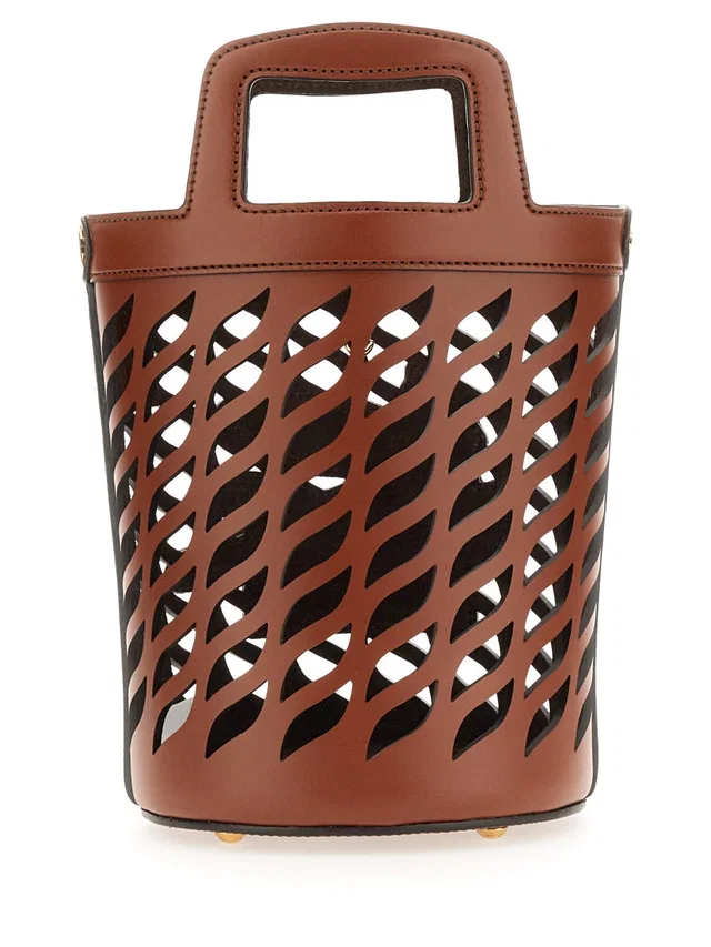 Etro Coffa Handbag — Beige Leather Hand Bags in Beige Leather from HEWI