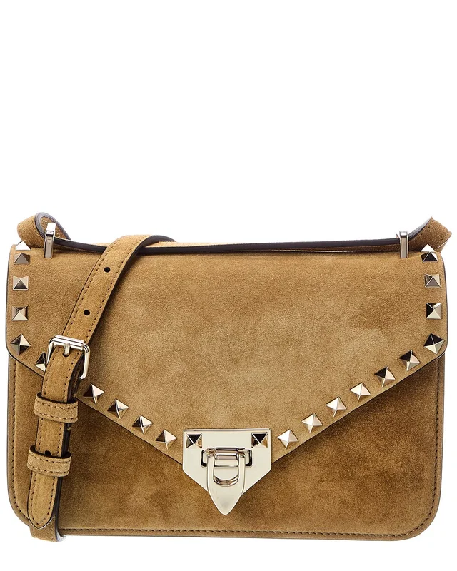 Valentino Rockstud Small Suede Shoulder Bag, image 1 of 1 from Gilt