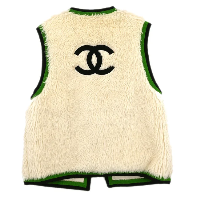 Chanel 1994 Alpaca Fur Vest from AMORE Vintage Tokyo
