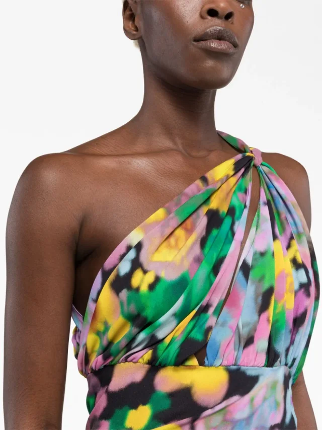 Az Factory With Lutz Huelle One Shoulder Mini Dress, photo 3 of 5 from Balardi