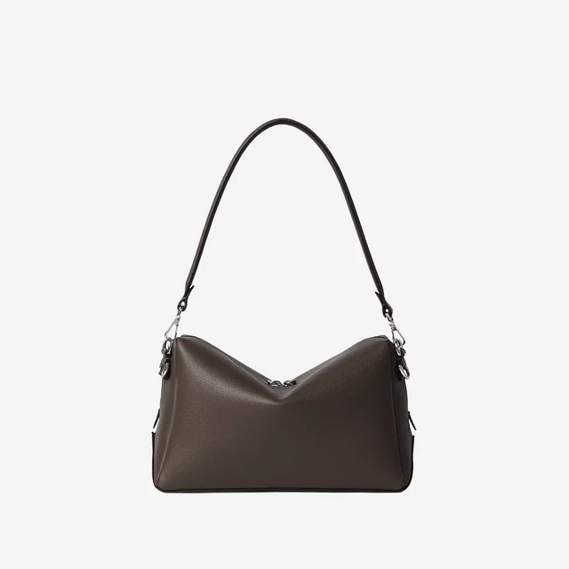 Fendi Lui Shoulder Bag — Brown in Brown Calfskin from HEWI