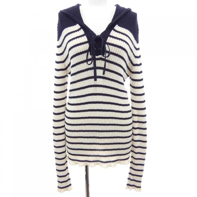 Dior Knit Sweater White in White from The Reluxe