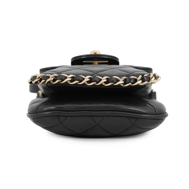 Chanel Matelasse phone case Black Lambskin in Black Lambskin from GALLERY RARE, photo 4 of 17