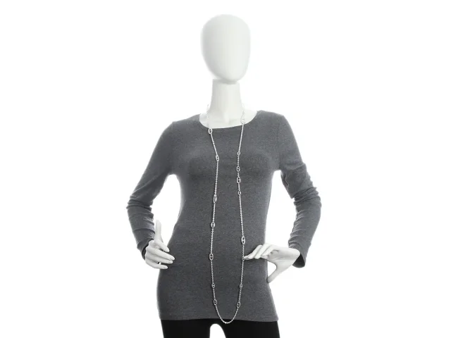 Hermès Sterling Silver Farandole Necklace 160 in Silver from Ann's Fabulous Finds, photo 5 of 6