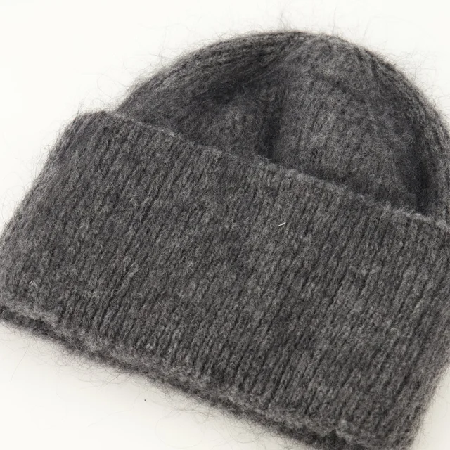 Ami Paris AMI Logo Patch Knitted Beanie, photo 4 of 4 from SENSER