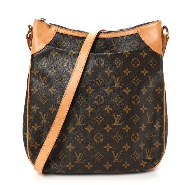 Louis Vuitton Odeon MM Monogram Coated Canvas Bag - Brown in Brown Coated canvas from H&T