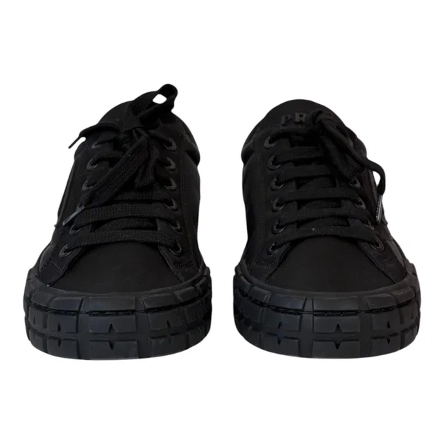 Prada Wheel Cassetta Re-Nylon Shoes #5 in Nylon from Luxury Promise