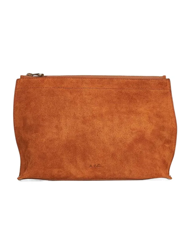 A.P.C. Logo Embossed Zipped Clutch Bag from SENSER, photo 1 of 1