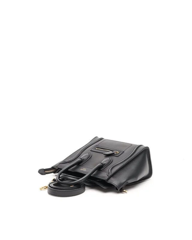 Celine Nano Luggage Bag in Caviar leather from A Retro Tale, photo 5 of 12