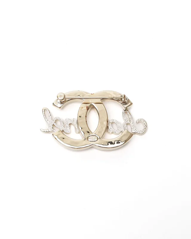Chanel Coco Mark Pearl Brooch from A Retro Tale, photo 3 of 3
