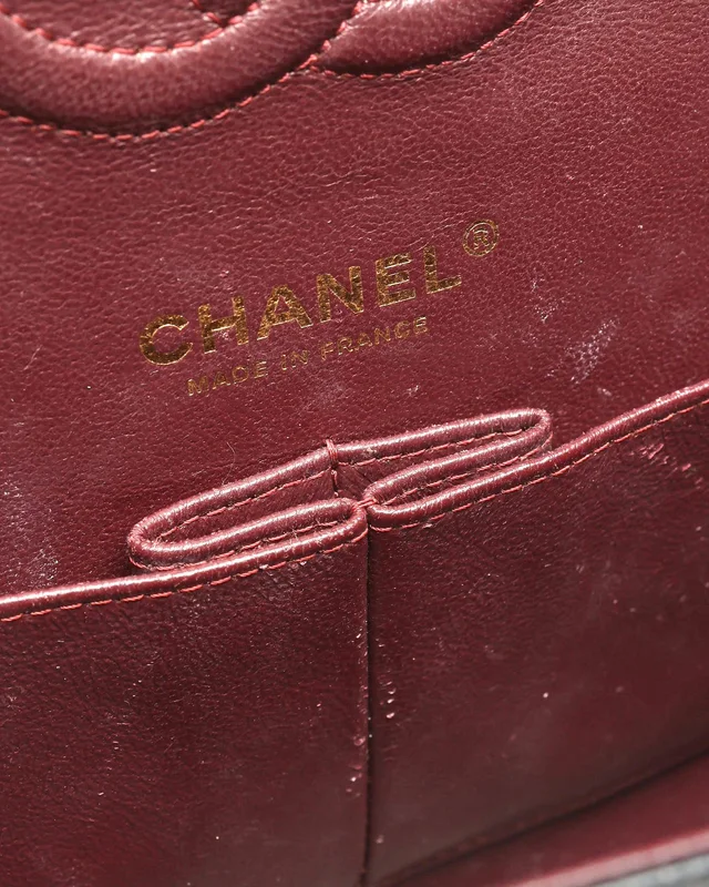 Chanel Classic Caviar Medium Double Flap Bag in Caviar leather from A Retro Tale, photo 13 of 14