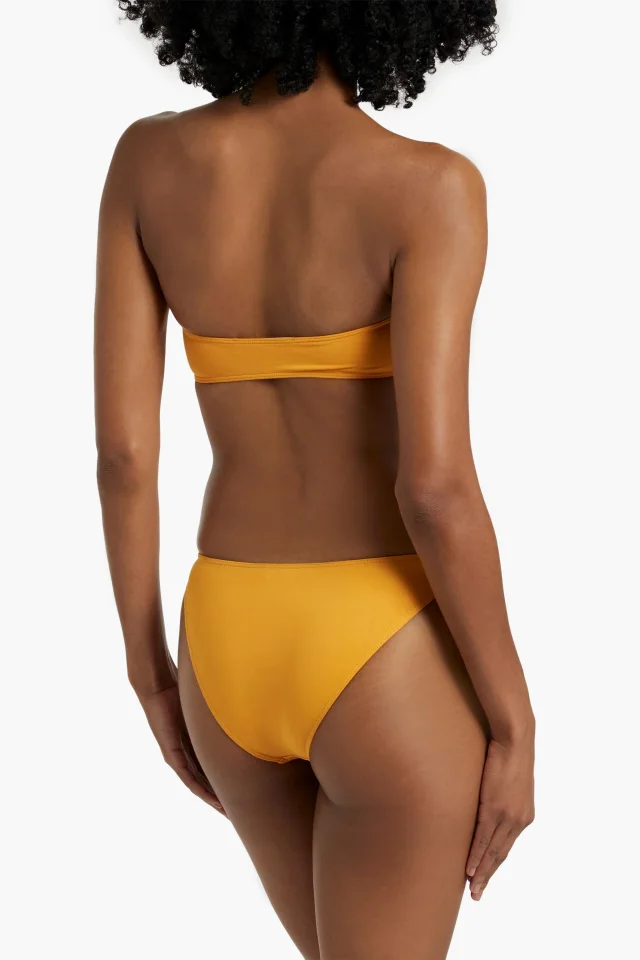 Frame Hutton Bikini Briefs in Yellow, photo 3 of 4 from THE OUTNET