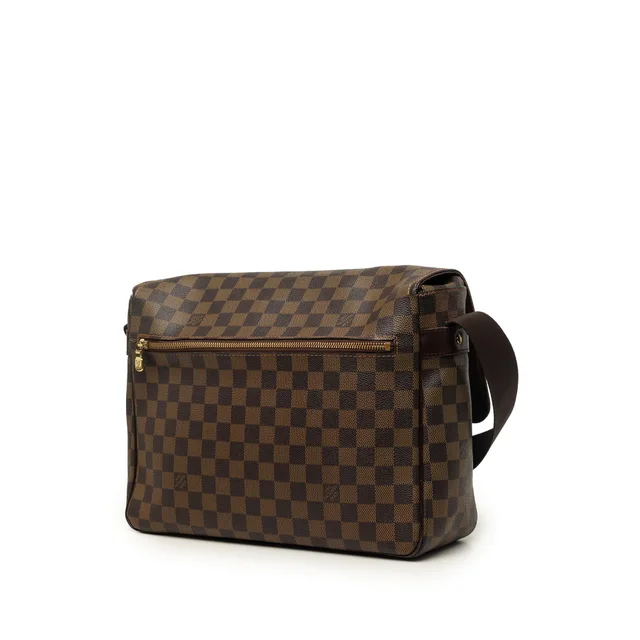 Brown Louis Vuitton Damier Ebene Melville Crossbody Bag in Brown Canvas from Designer Revival, photo 2 of 2