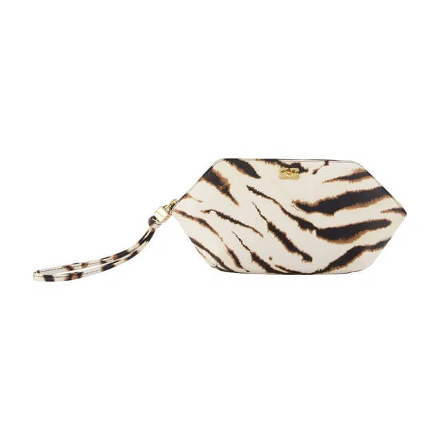 GANNI Bou Mini Bag — White Synthetic in White from HEWI