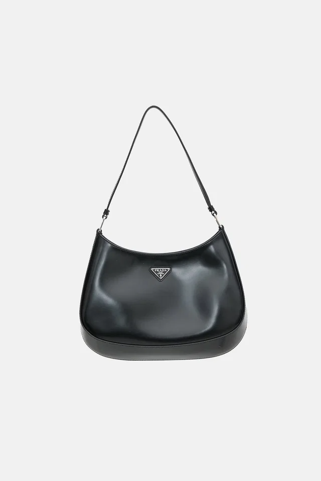 Prada Brushed Leather Cleo Bag in Leather from VSP Consignment