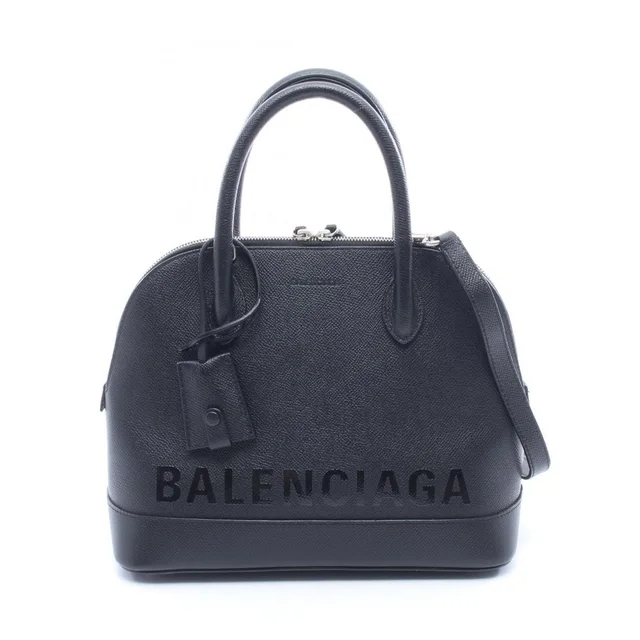 Balenciaga Ville Top Handle Bag Handbag Leather Black in black Leather from Poshmark
