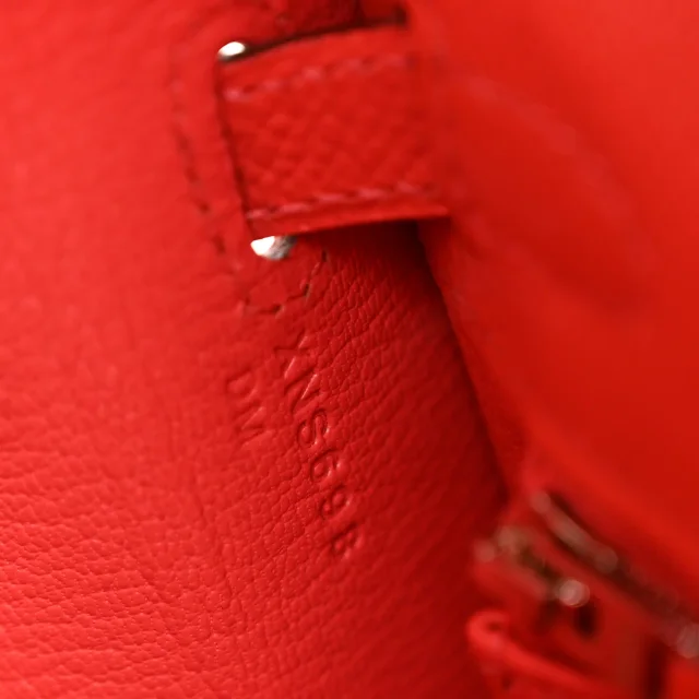 Hermès Epsom Kelly Sellier 25 Rose Jaipur in Pink Epsom leather from FASHIONPHILE, photo 7 of 14